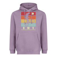 Lavender bmx vintage bike fans kids gift boys bmx pullover hoodie Heavyweight Hoodie - linhVisuals