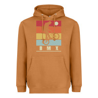 Meerkat bmx vintage bike fans kids gift boys bmx pullover hoodie Heavyweight Hoodie - linhVisuals