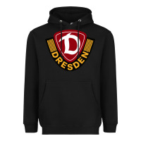 Black the dynamo dresden Heavyweight Hoodie - linhVisuals