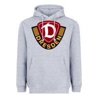 Heather Grey the dynamo dresden Heavyweight Hoodie - linhVisuals