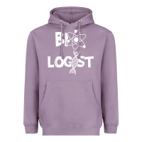 Lavender biologist   funny biology student cell science chemistry dna t shirt Heavyweight Hoodie - linhVisuals