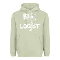 Matcha biologist   funny biology student cell science chemistry dna t shirt Heavyweight Hoodie - linhVisuals
