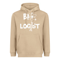 Mushroom biologist   funny biology student cell science chemistry dna t shirt Heavyweight Hoodie - linhVisuals