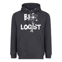 Smoke biologist   funny biology student cell science chemistry dna t shirt Heavyweight Hoodie - linhVisuals