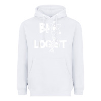 White biologist   funny biology student cell science chemistry dna t shirt Heavyweight Hoodie - linhVisuals