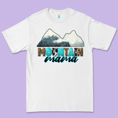 Mountain Mama Premium Tee Designed By Cowgirlartshop