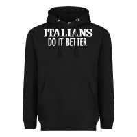 Black italians do it better Heavyweight Hoodie - linhVisuals