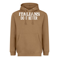 Toasted Coconut italians do it better Heavyweight Hoodie - linhVisuals
