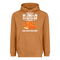 Meerkat funny chicken nugget costume for kids fashion nugget foodie t shirt Heavyweight Hoodie - linhVisuals
