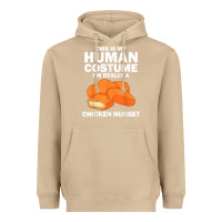 Mushroom funny chicken nugget costume for kids fashion nugget foodie t shirt Heavyweight Hoodie - linhVisuals