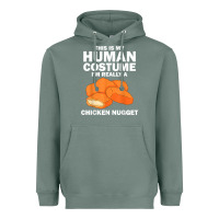Sage funny chicken nugget costume for kids fashion nugget foodie t shirt Heavyweight Hoodie - linhVisuals