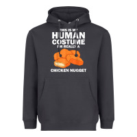Smoke funny chicken nugget costume for kids fashion nugget foodie t shirt Heavyweight Hoodie - linhVisuals