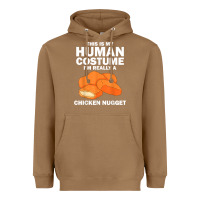 Toasted Coconut funny chicken nugget costume for kids fashion nugget foodie t shirt Heavyweight Hoodie - linhVisuals