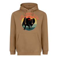 Toasted Coconut mothman live laugh lurk Heavyweight Hoodie - linhVisuals