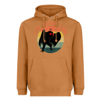 Meerkat mothman live laugh lurk Heavyweight Hoodie - linhVisuals