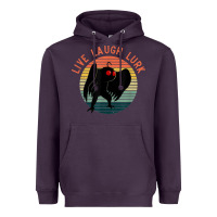 Plum mothman live laugh lurk Heavyweight Hoodie - linhVisuals