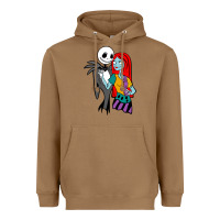 Toasted Coconut jack  and sally Heavyweight Hoodie - linhVisuals