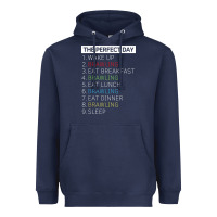 Navy brawl shirt brawling gamer gaming t shirt Heavyweight Hoodie - linhVisuals