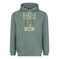 Sage my favorite marine calls me mom Heavyweight Hoodie - linhVisuals