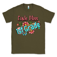 Army Green little miss first grade Classic Tee - Jasminsmagicworld