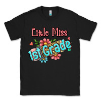 Black little miss first grade Classic Tee - Jasminsmagicworld