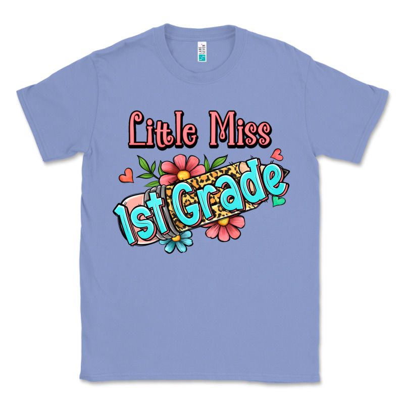 Little Miss First Grade Classic Tee by Jasminsmagicworld | Teevron