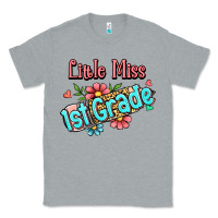 Heather Grey little miss first grade Classic Tee - Jasminsmagicworld
