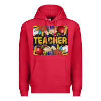 Cardinal Western Teacher Black And Glitter Premium Hoodie - LillyAllenDesigns