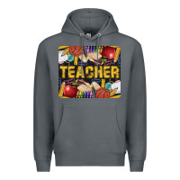 Rock Western Teacher Black And Glitter Premium Hoodie - LillyAllenDesigns