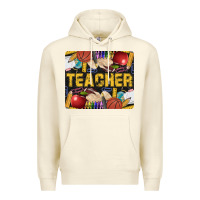 Sandshell Western Teacher Black And Glitter Premium Hoodie - LillyAllenDesigns