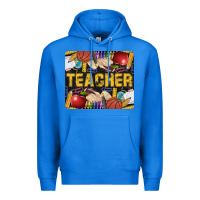 True Royal Western Teacher Black And Glitter Premium Hoodie - LillyAllenDesigns