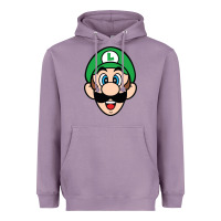 Lavender luigi Heavyweight Hoodie - linhVisuals