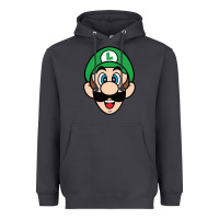 Smoke luigi Heavyweight Hoodie - linhVisuals