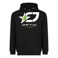 Black funny  gaming optic Heavyweight Hoodie - linhVisuals