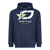 Navy funny  gaming optic Heavyweight Hoodie - linhVisuals