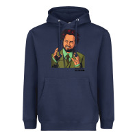 Navy ancient aliens giorgio tank top Heavyweight Hoodie - linhVisuals