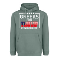 Sage greeks for trump conservative gift trump 2020 re election t shirt Heavyweight Hoodie - linhVisuals