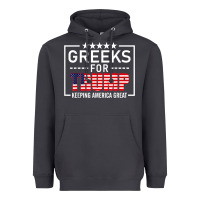 Smoke greeks for trump conservative gift trump 2020 re election t shirt Heavyweight Hoodie - linhVisuals