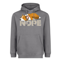 Storm nope lazy corgi Heavyweight Hoodie - linhVisuals