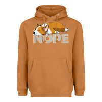 Meerkat nope lazy corgi Heavyweight Hoodie - linhVisuals