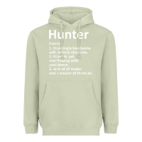 Matcha hunter definition personalized name funny birthday gift idea t shirt Heavyweight Hoodie - linhVisuals