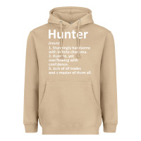 Mushroom hunter definition personalized name funny birthday gift idea t shirt Heavyweight Hoodie - linhVisuals