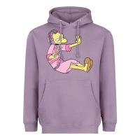 Lavender moe Heavyweight Hoodie - linhVisuals