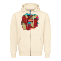 Heart And Serape Patches Zipper Hoodie | Teevron