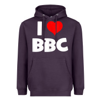 Plum i love bbc tank top Heavyweight Hoodie - linhVisuals