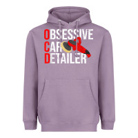Lavender funny obessive car detailer for car detailing t shirt Heavyweight Hoodie - linhVisuals