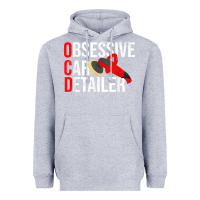 Heather Grey funny obessive car detailer for car detailing t shirt Heavyweight Hoodie - linhVisuals
