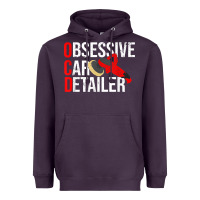 Plum funny obessive car detailer for car detailing t shirt Heavyweight Hoodie - linhVisuals