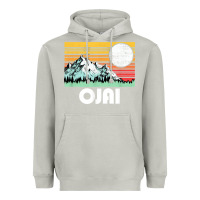 Moon Dust ojai california mountains & sun retro 80s graphic Heavyweight Hoodie - linhVisuals