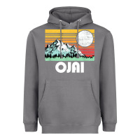 Storm ojai california mountains & sun retro 80s graphic Heavyweight Hoodie - linhVisuals